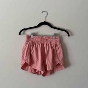 lululemon Light Pink Athletic Shorts